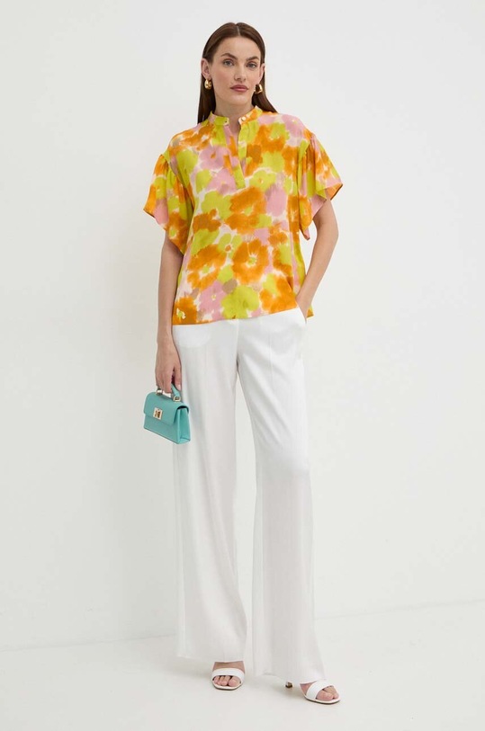 Παντελόνι Marella 2413131202200 λευκό SS24