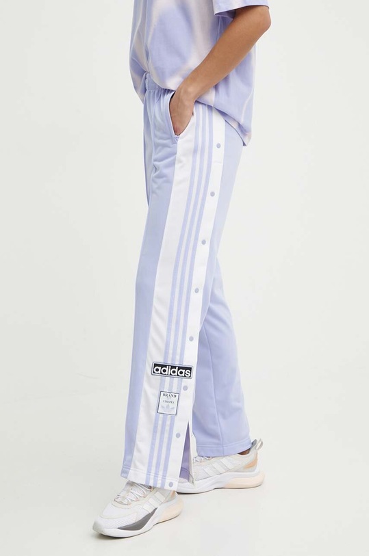 adidas Originals spodnie dresowe Adibreak dzianina fioletowy IP0625