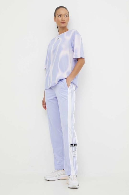 adidas Originals spodnie dresowe Adibreak IP0625 fioletowy SS24