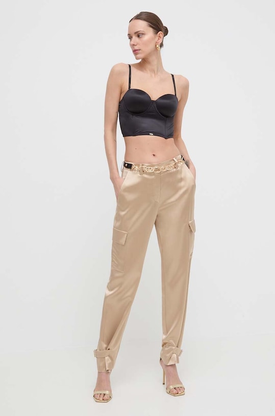 Παντελόνι Guess W4GB50.WG7C0 μπεζ AW24