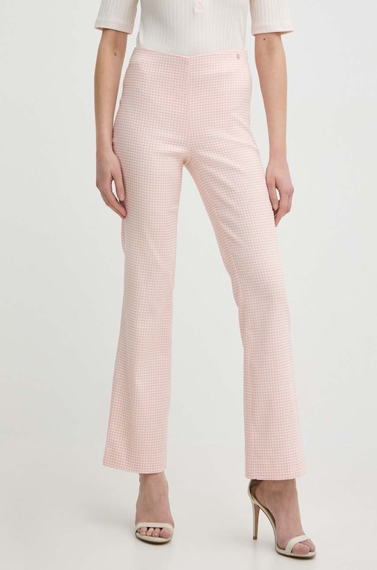 Guess pantaloni ORNELLA panza roz W4GB18.WG492