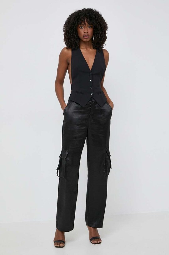 Kalhoty Guess JAMIE W4GB44.WECV2 černá SS24