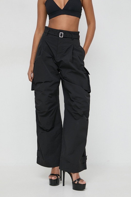 Odzież Miss Sixty spodnie 6L1PJ2310000 czarny