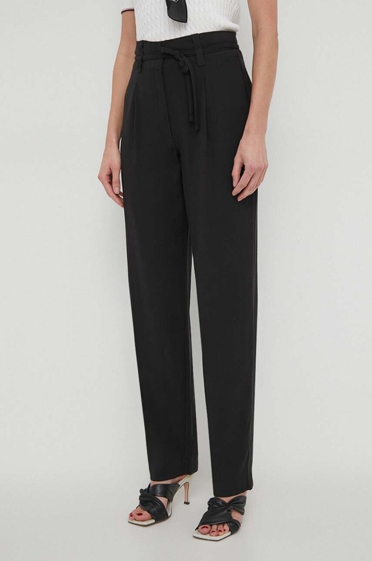 Nohavice Calvin Klein Jeans J20J223119 čierna SS24