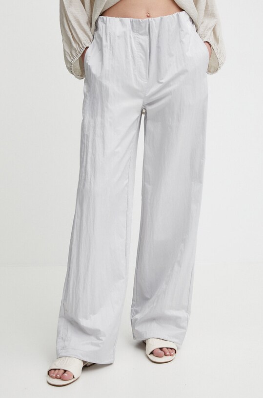 Штани Calvin Klein Jeans прямий сірий J20J223122