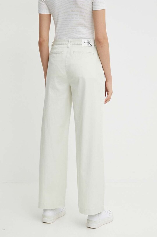 Одежда Брюки Calvin Klein Jeans J20J223704 зелёный