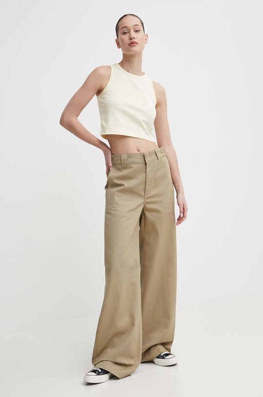 Штани Dickies WIDE LEG WORK PANT W DK0A4YSE зелений AW24