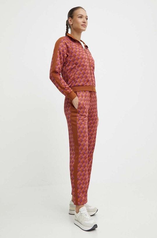 Tepláky Puma T7 625599 hnědá SS24