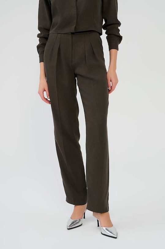 Saint Body pantaloni SB.404 maro SS24