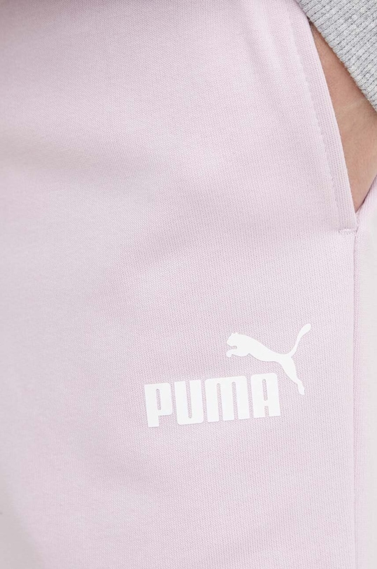 Puma spodnie dresowe różowy 586843