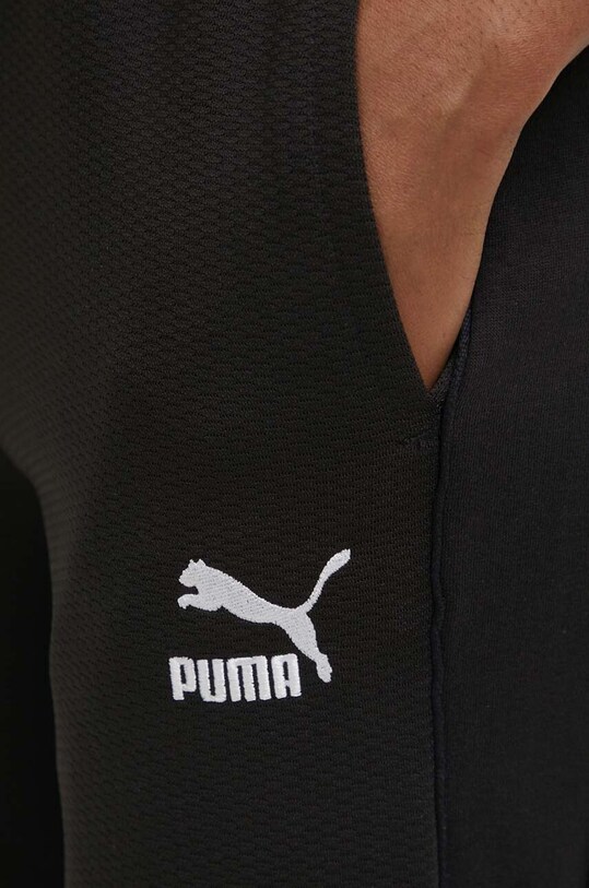 Tepláky Puma T7 High Waist Pant čierna 624212
