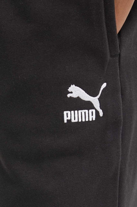 Puma spodnie dresowe bawełniane BETTER CLASSIC czarny 624233