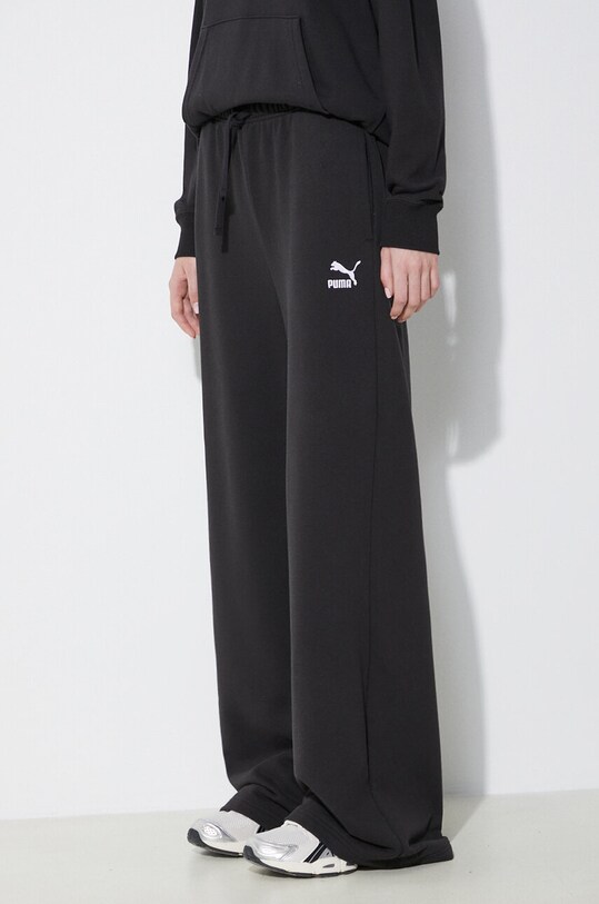 Памучен спортен панталон Puma BETTER CLASSIC черен 624235