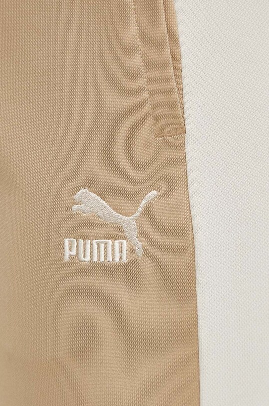 Παντελόνι φόρμας Puma T7 μπεζ 625025