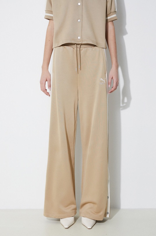 Tepláky Puma T7 béžová 625025