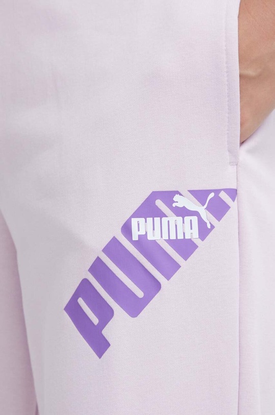 Puma spodnie dresowe fioletowy 677895