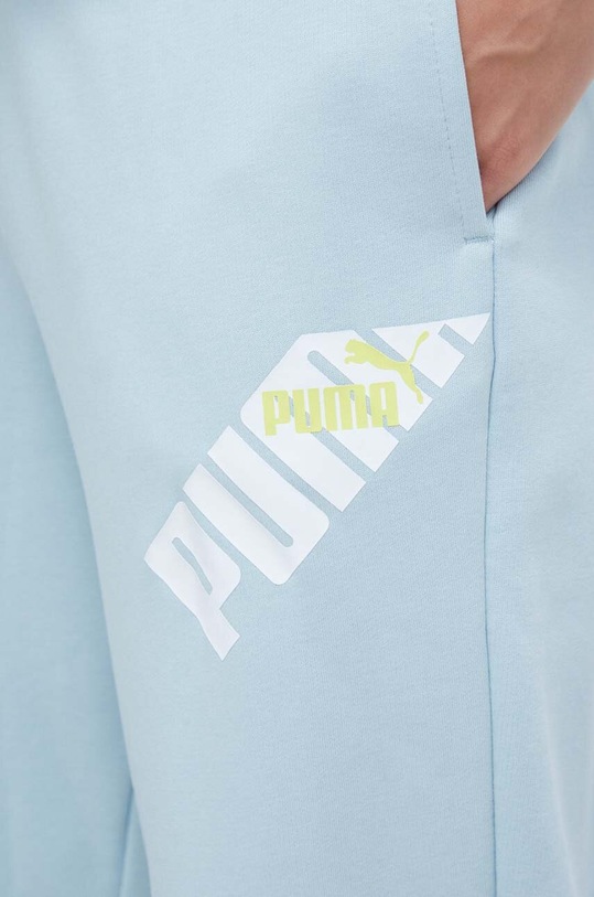 Puma spodnie dresowe niebieski 677895