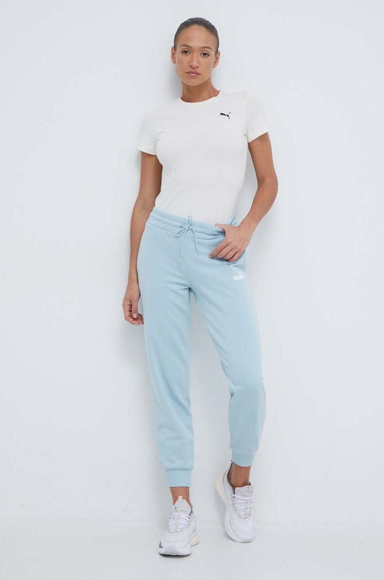 Puma pantaloni de trening 678744 albastru SS24