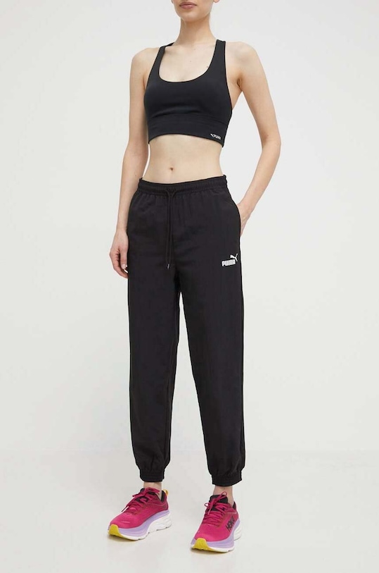 Спортивні штани Puma тканина чорний 680406