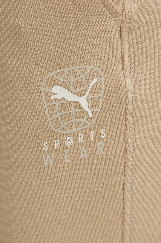 Tepláky Puma BETTER SPORTSWEAR béžová 679010