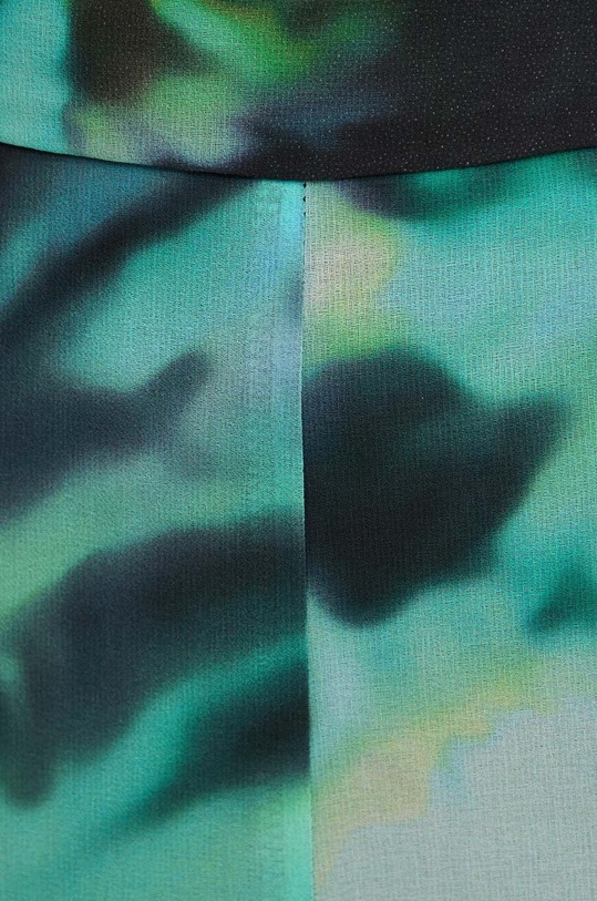 Morgan pantaloni PLIZO.F turcoaz PLIZO.F.MULTICO