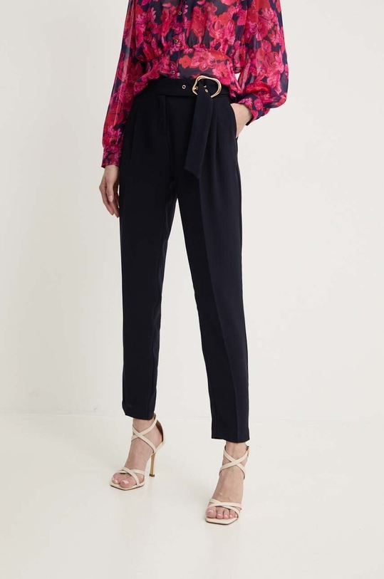 Morgan spodnie PZELI.F tkanina granatowy PZELI.F.MARINE