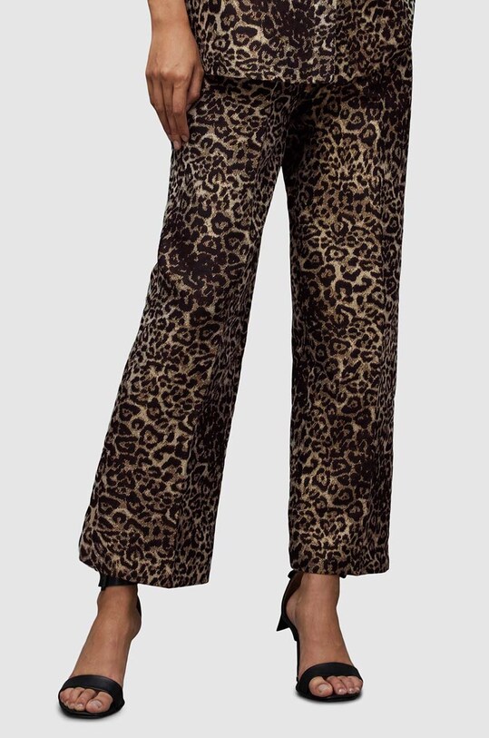 AllSaints pantaloni JEMI LEPPO WT064Z negru SS24