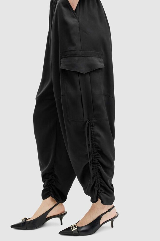 Odzież AllSaints spodnie WP014Y czarny