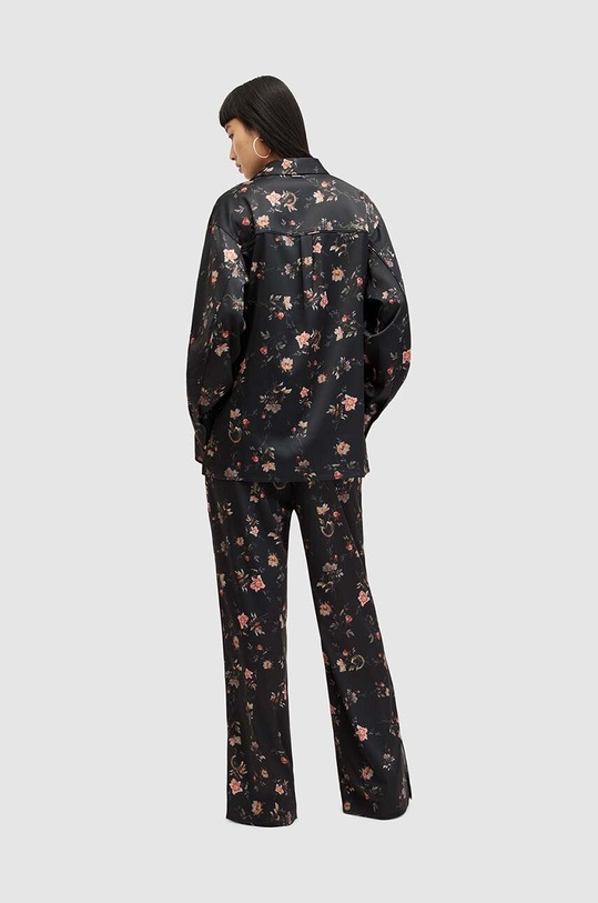 Παντελόνι AllSaints LOUISA TANA WP534Z μαύρο