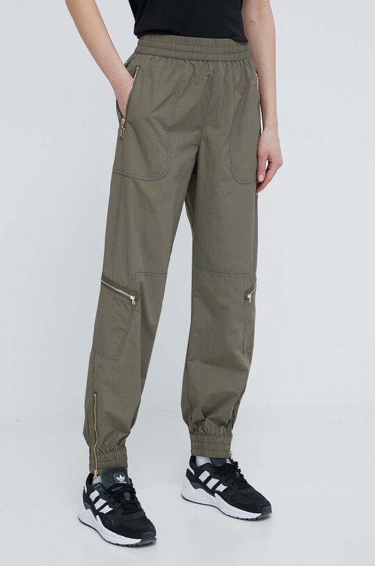 P.E Nation pantaloni de trening panza verde 241P267