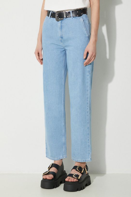Дънки Carhartt WIP Pierce Pant Straight син I031251.112