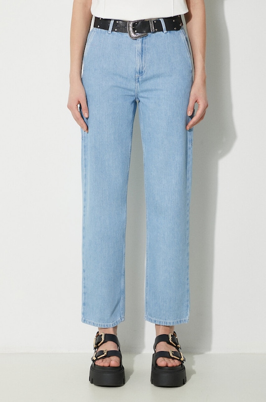 Дънки Carhartt WIP Pierce Pant Straight син I031251.112