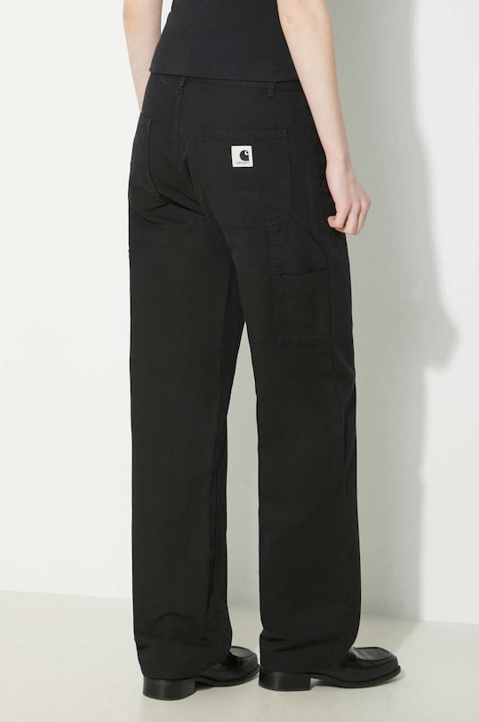 Дрехи Памучен панталон Carhartt WIP Pierce Pant Straight I032966.8902 черен
