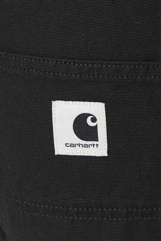 Βαμβακερό παντελόνι Carhartt WIP Pierce Pant Straight I032966.8902 μαύρο