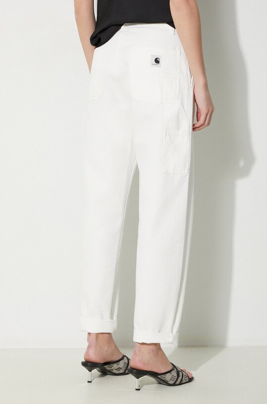 Odjeća Traperice Carhartt WIP Pierce Pant I033140.D602 bijela