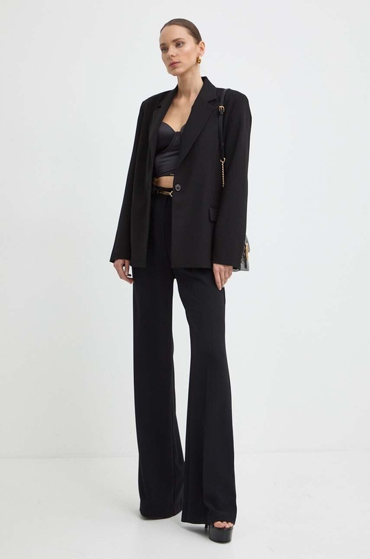 Elisabetta Franchi spodnie PA04642E2 czarny SS24