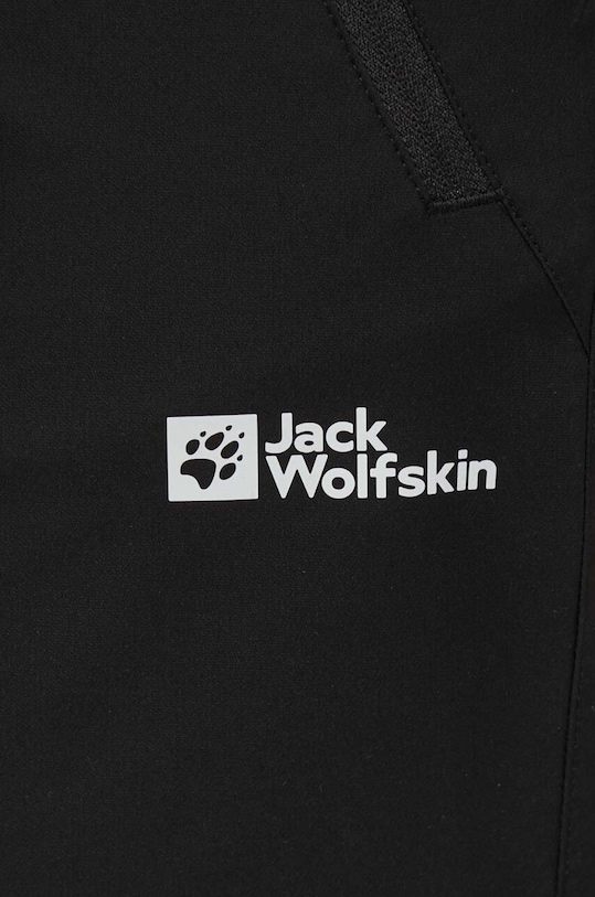 Jack Wolfskin spodnie outdoorowe Active Track czarny 1508201