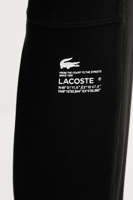 Lacoste spodnie dresowe XF0343 czarny