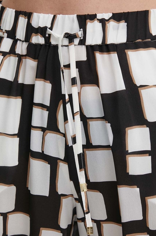 Max Mara Beachwear spodnie plażowe jedwabne biały 2416131019600