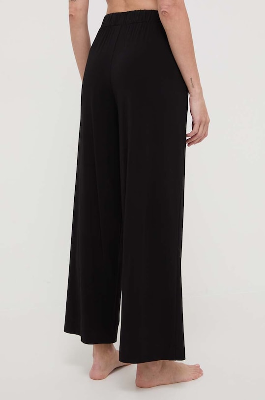 Plážové kalhoty Max Mara Beachwear 2416781019600 černá SS24