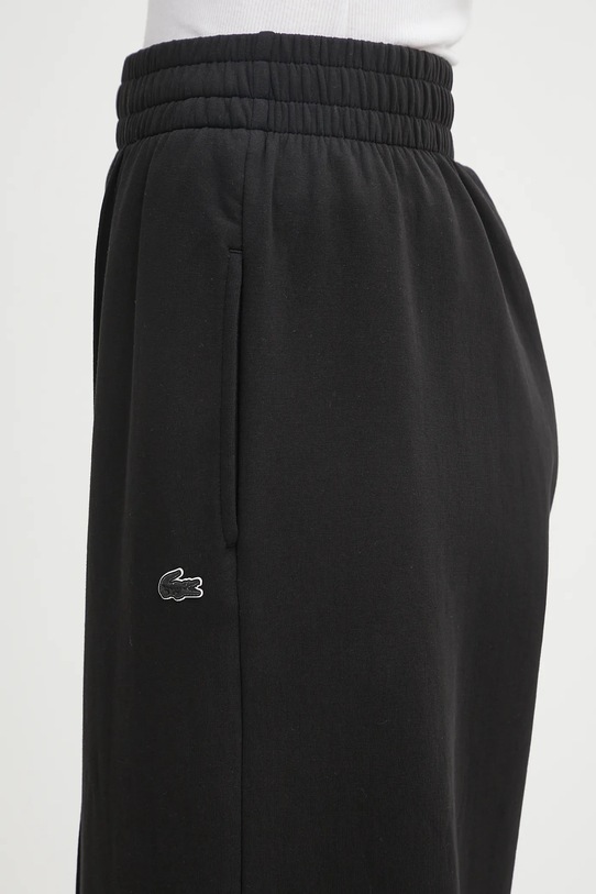 Lacoste spodnie dresowe czarny XF7374