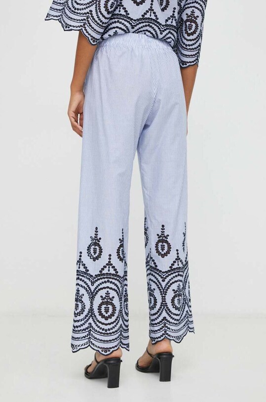 Îmbrăcăminte MUNTHE pantaloni de bumbac 1418.24225 albastru