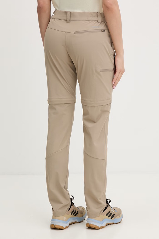 Ρούχα Viking παντελόνι πεζοπορίας γυναικείο Rocklyn 900.26.9002 μπεζ