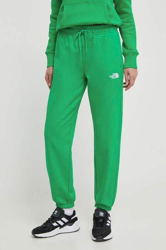 The North Face pantaloni de trening tricotaj verde NF0A7ZJFPO81