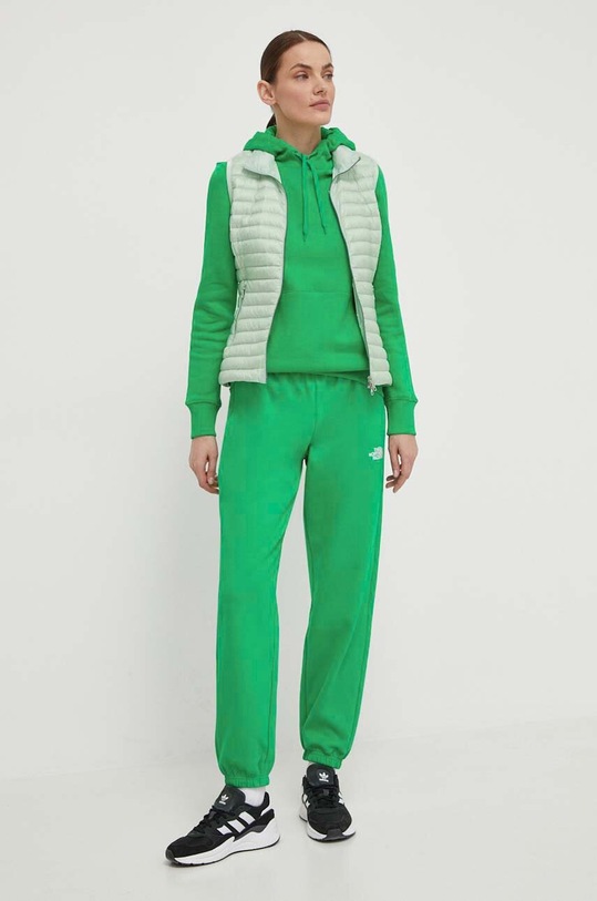 The North Face pantaloni de trening NF0A7ZJFPO81 verde SS24