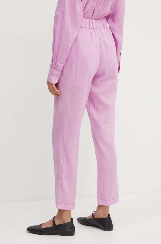 Îmbrăcăminte BOSS Orange pantaloni de trening din bumbac 50511767 roz