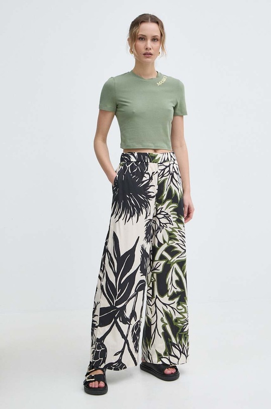 Bavlnené nohavice MAX&Co. 2416131084200 viacfarebná SS24