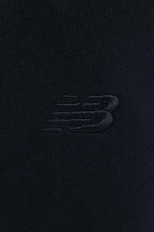 Bavlněné tepláky New Balance WP41513BK černá WP41513BK