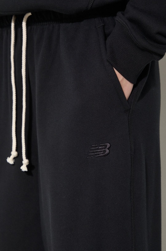 New Balance cotton joggers WP41513BK black