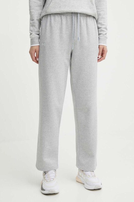 Under Armour pantaloni de trening tricotaj gri 1381847